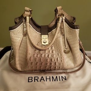 Brahmin Elisa Paloma Tri-Texture Hobo